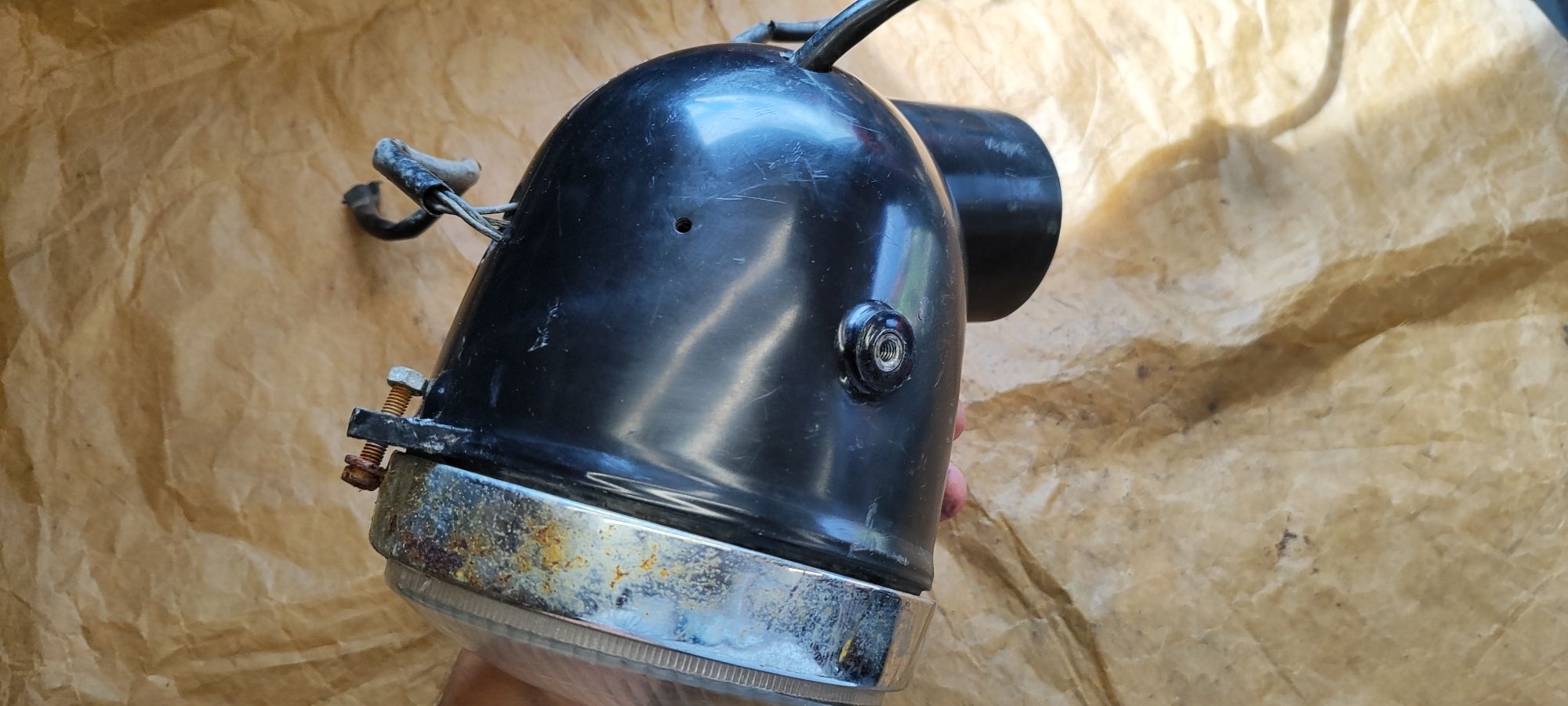 Lampa WSK 125 kompletna licznik stacyjka szkło ramka odblask WSK 175
