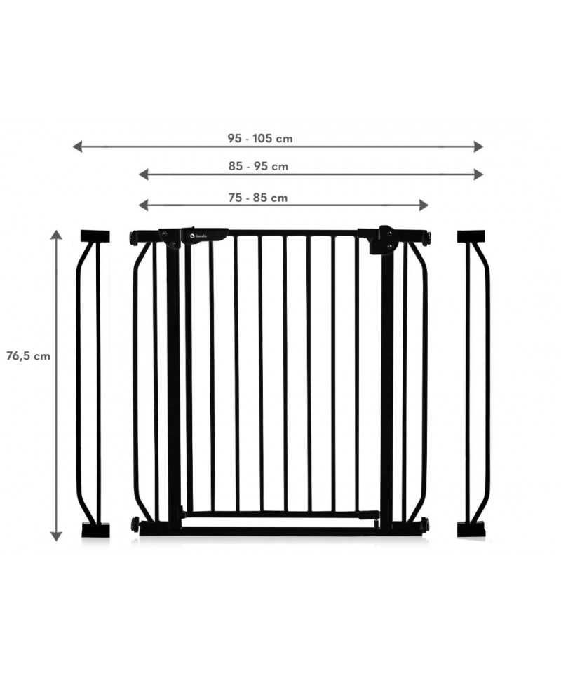 Barierka Bramka Lionelo TRUUS DRZWI SCHODY Do105cm