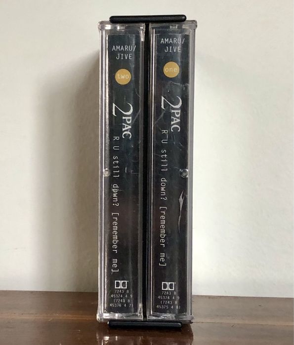 2x kaseta 2PAC R U Still Down? [Remember Me] 1997 hip-hop rap USA