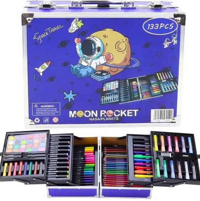 Набір для малювання в кейсі У валізці Набор для рисования в чемодане