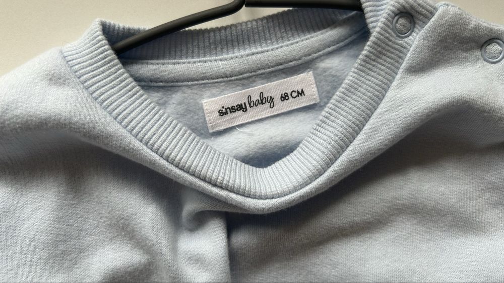 Bluza dziecieca niebieska r68 SINSEY