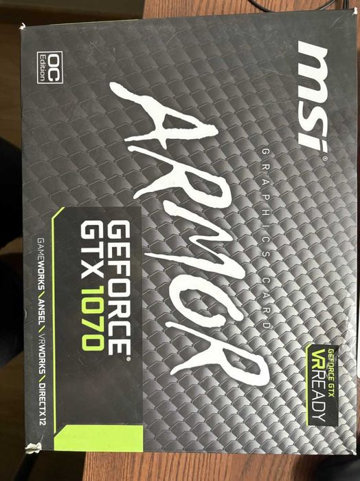 MSI GeForce GTX 1070 Armor 8 GB