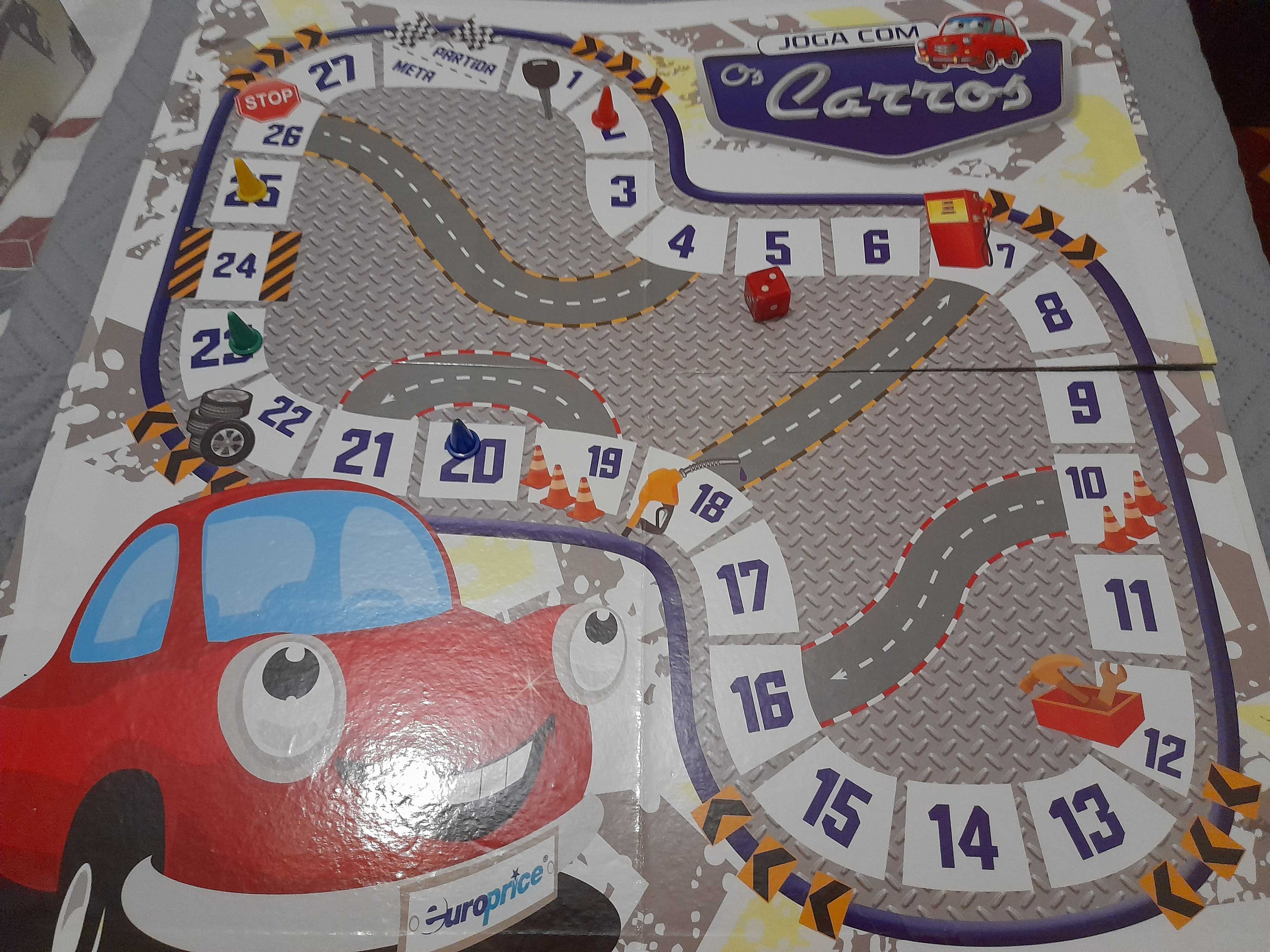 Jogo "Joga com os Carros"