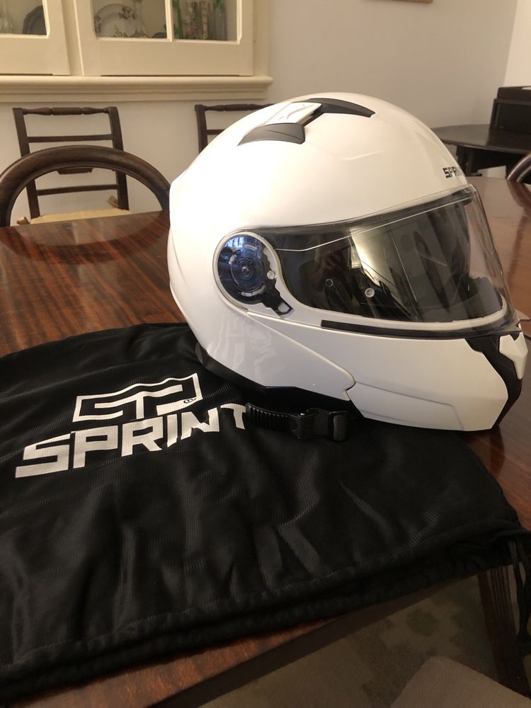 Capacete Sprint Branco tamanho s