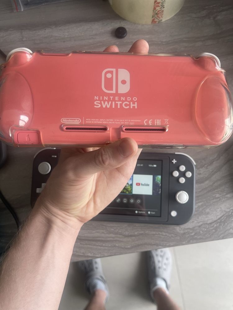 Nintendo switch lite  з іграми