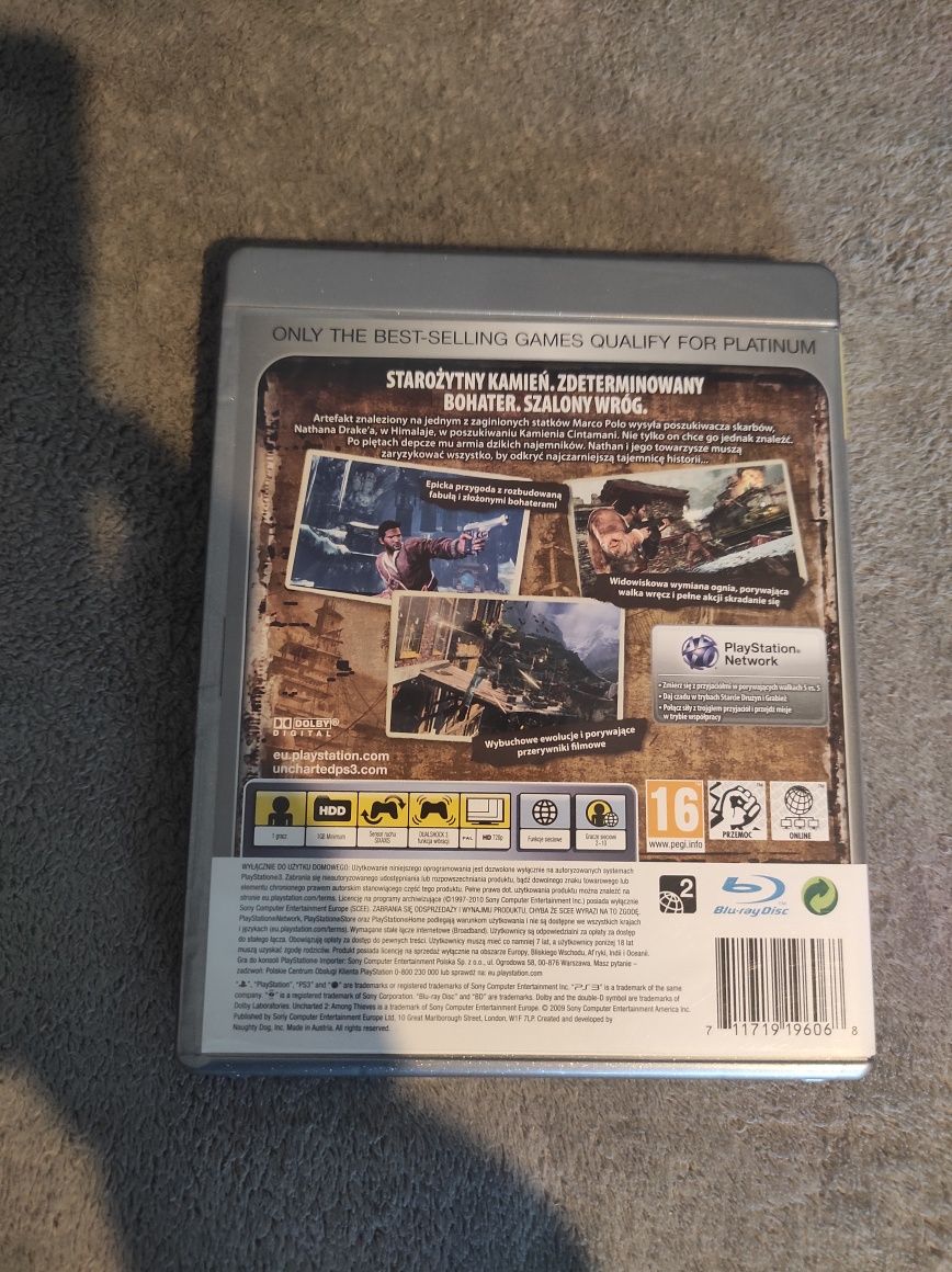 Uncharted 2 PS3 PL