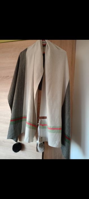 Szal damski duży szeroki nowy