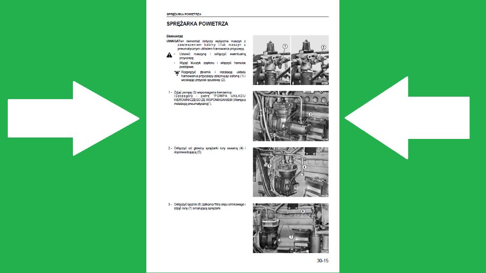 DEUTZ FAHR Agrotron 215-265 Instrukcja napraw WARSZTATOWA JĘZYK POLSKI