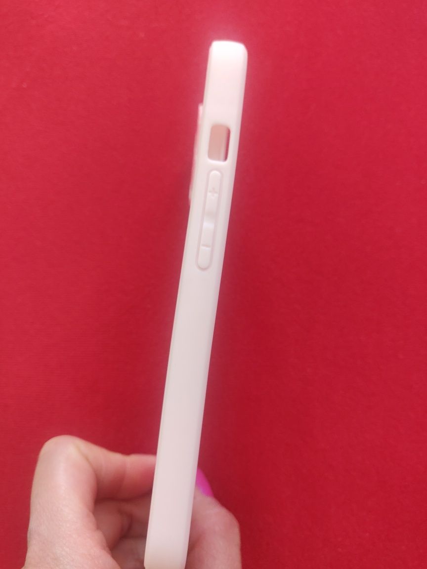 Etiu case plecki iPhone 13 silikonowe nowe miękkie lips usta róż