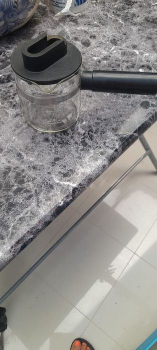 Máquina de café ou chá com manipulo
