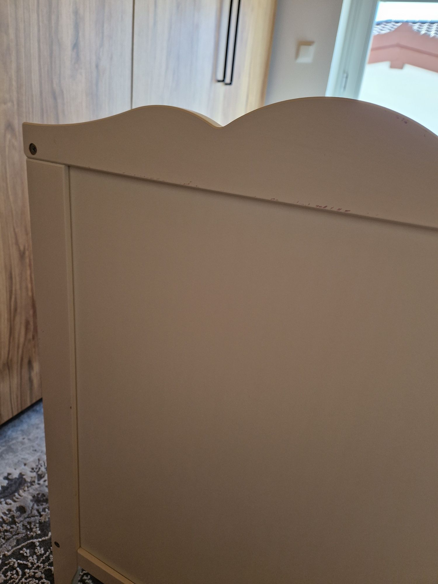 Łóżeczko hensvik ikea 120x60 + materac