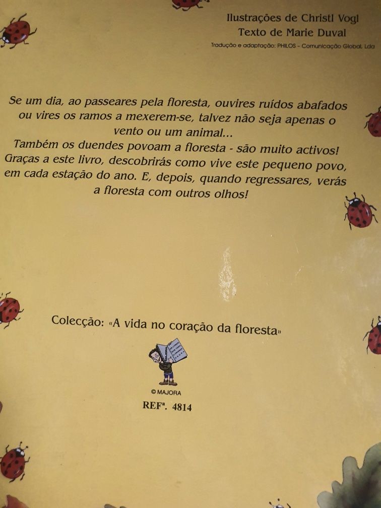 Livro "No coração da floresta"