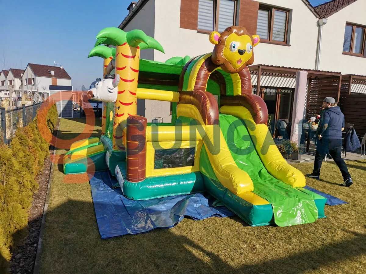 Zamek dmuchany dmuchaniec dmuchańce zjeżdzalnia zjeżdżalnie