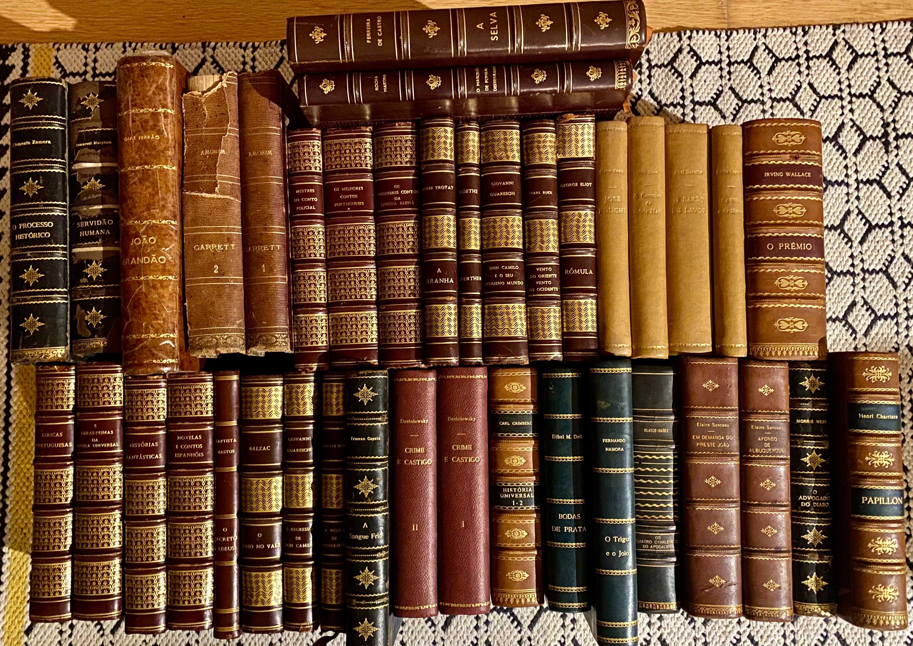 Lote livros antigos literatura - raridades