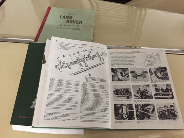 Catálogos land rover series 1,2,3
