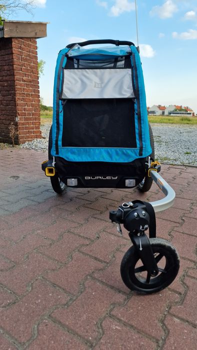 Przyczepka rowerowa BURLEY D'LITE X SINGLE AQUA