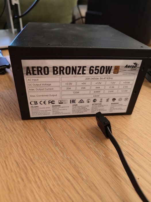 Aero PSU 650W Bronze