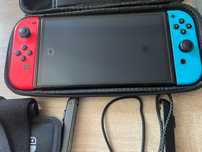 Nintendo Switch OLED Przerobiony CFW 64gb + 256gb