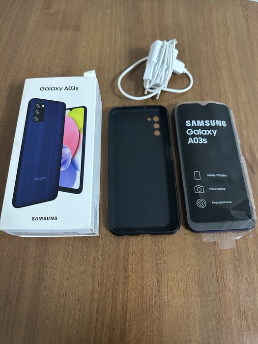 Продам телефон Samsung Galaxy A03s A037F 3/32GB Blue Стан ідеальний