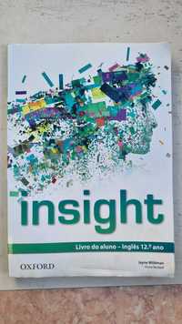 Vendo Livro de Inglês "Insight" - 12º ano