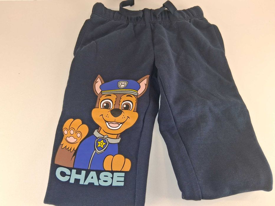 A109 Spodnie Dresowe Chłopięce Psi Patrol Chase Rozmiar 98/104
