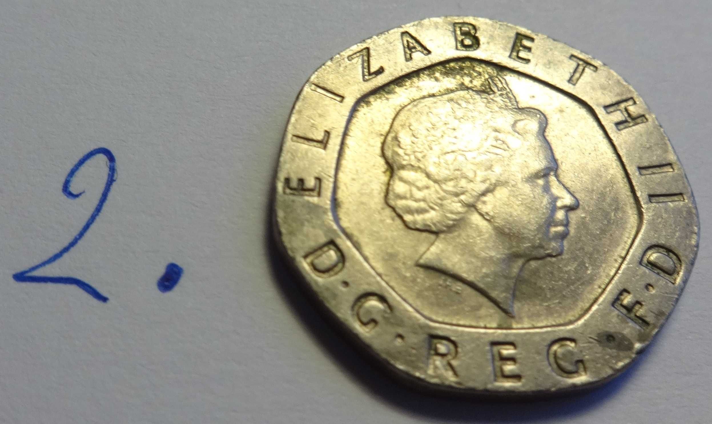 moneta UK - 20 pence 2006 rok - nr 2