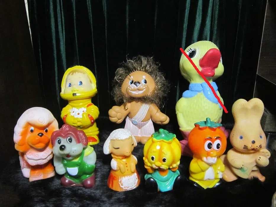 Игрушки советские.  Сеньор Помидор и Дядюшка Тыква и другие. Как Новые