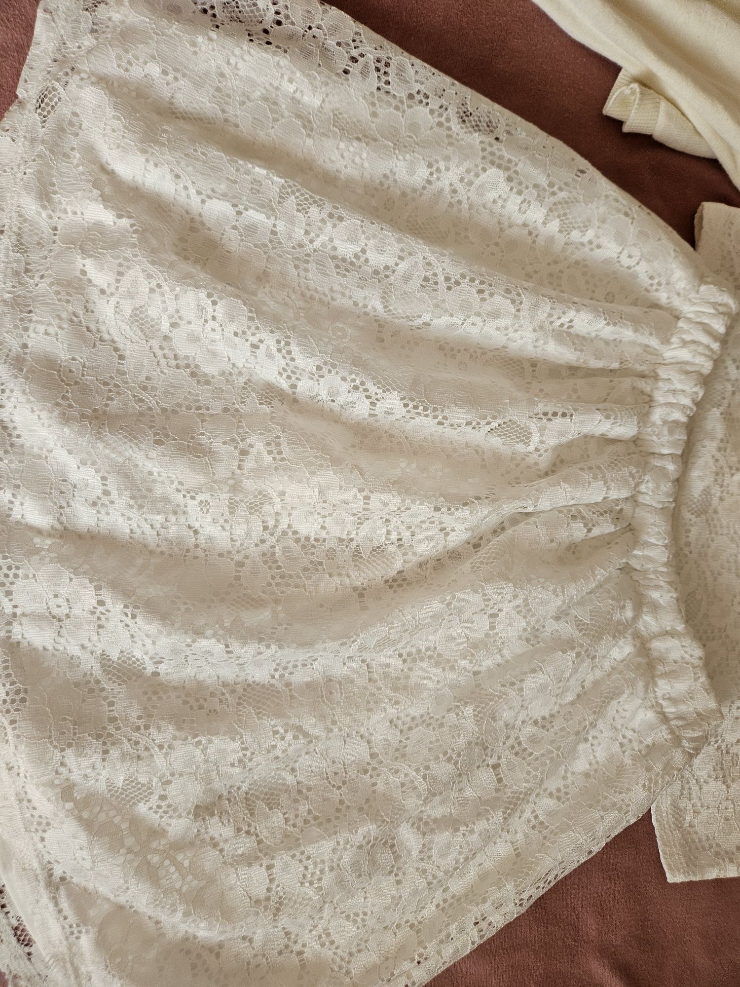 Spódniczka+ bluzeczka+ bolerko h&m, 134/140.