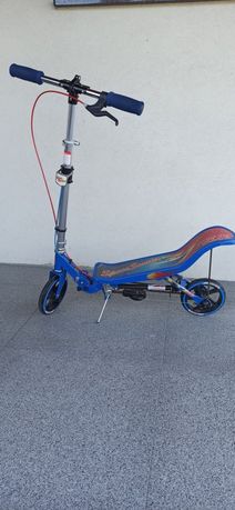 Hulajnoga space scooter niebieska