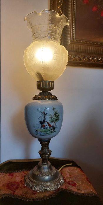 Lampka z wiatrakiem 2 rozne