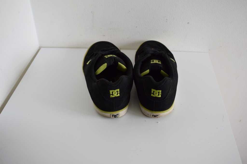 Buty DC Course Black soft lime czarne buty sneakersy 43