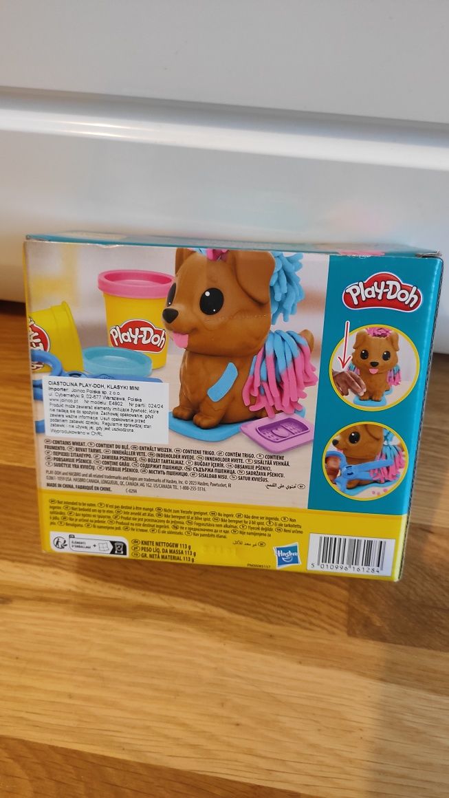 Ciastolina Play-doh Mini Psi Fryzjer Hasbro  piesek 2Kc11M