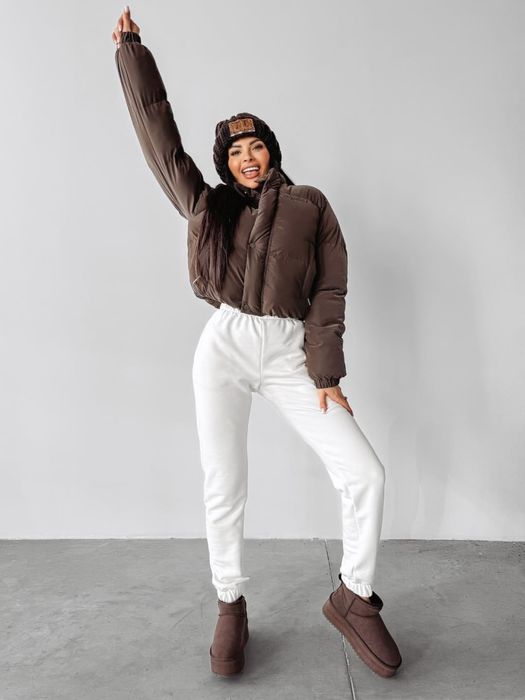 Kurtka damska Cascada brąz O la voga L