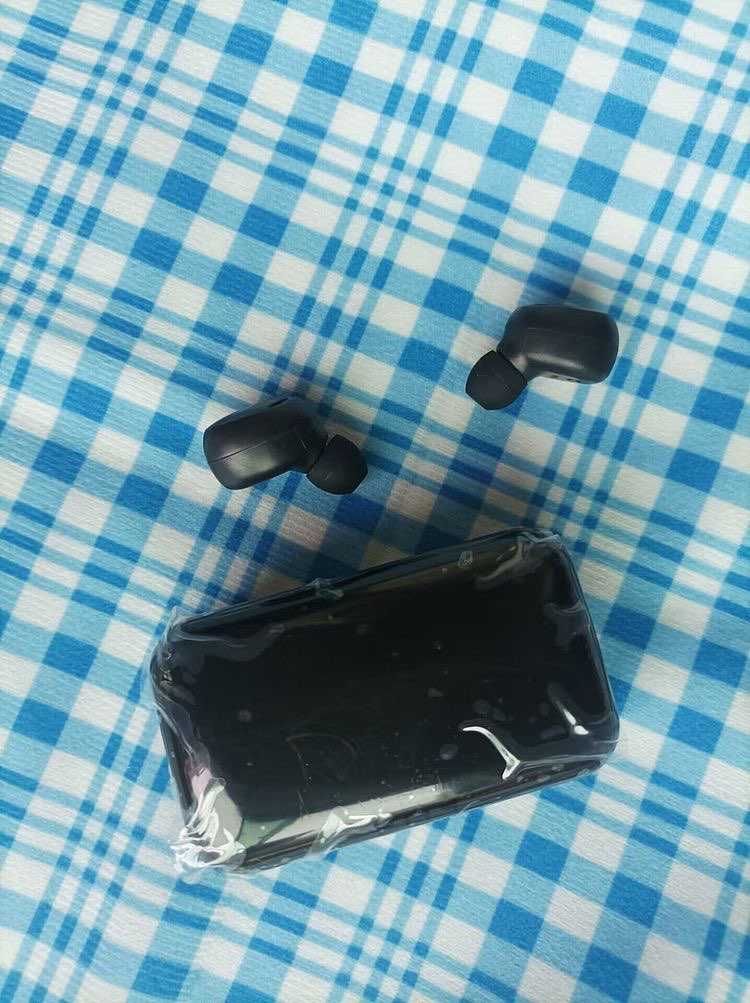 Навушники бездротові 9D F9-5 Bluetooth Black із зарядним кейсом