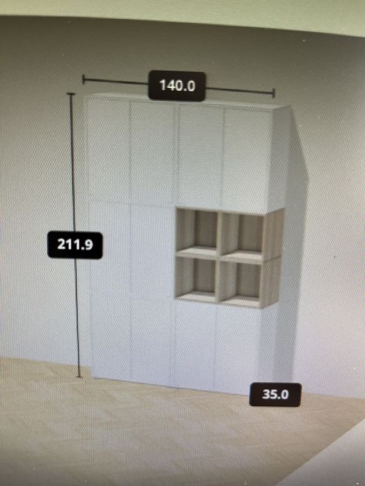 Meble ikea eket biale dab jasny szafki szuflady polka biala