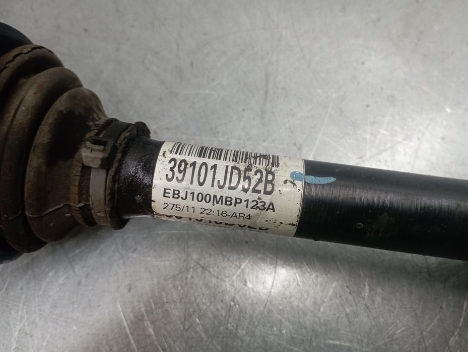 Transmissão frente esquerda NISSAN Qashqai/Qashqai+2 I (J10, JJ10)