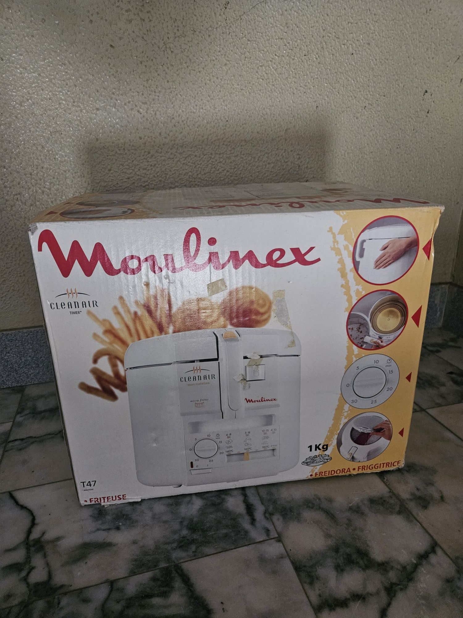 Fritadeira elétrica Moulinex