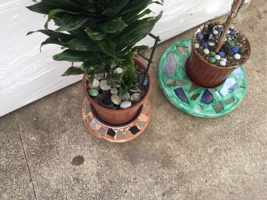 Винтажная подставка. Декор