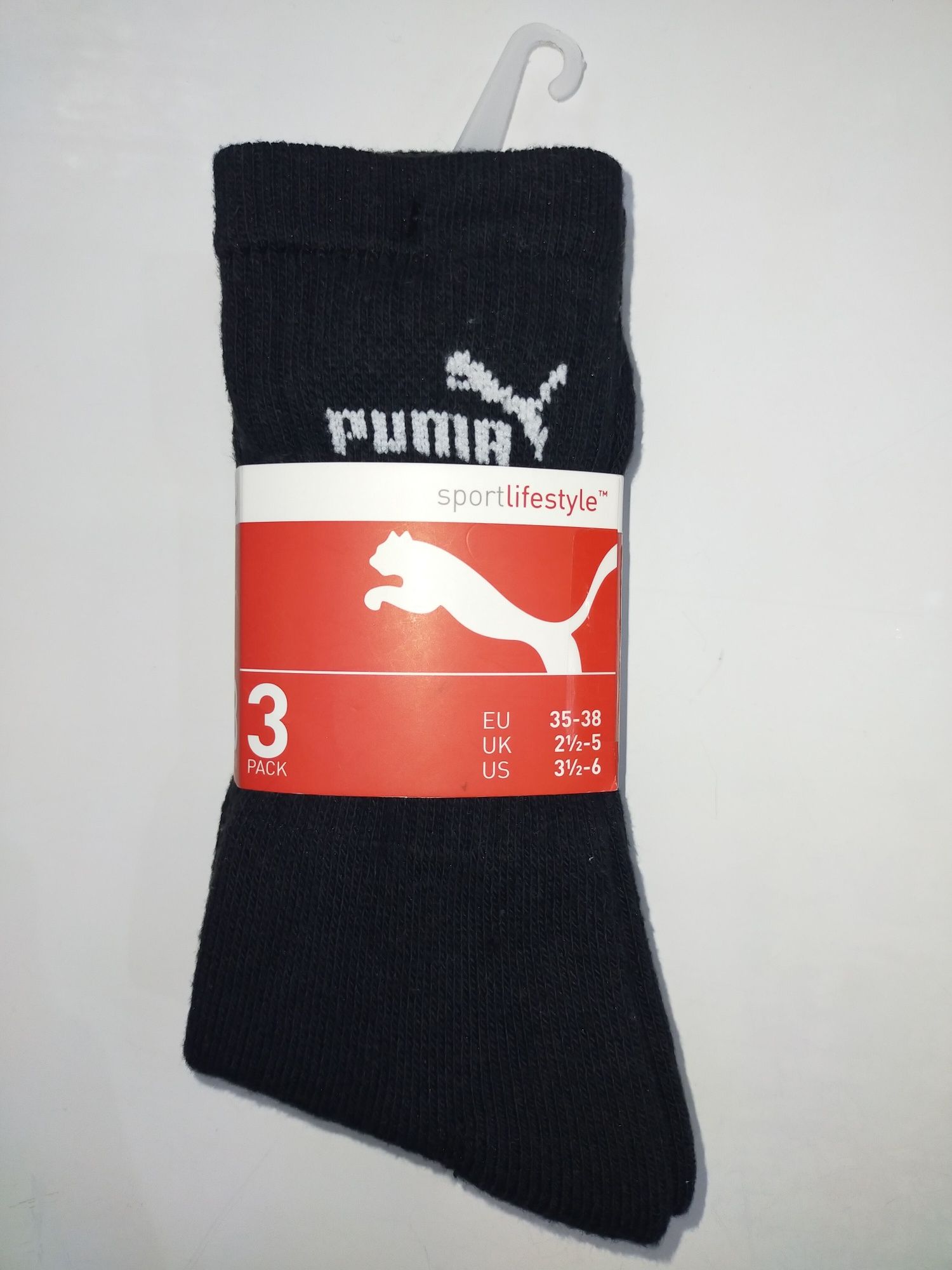 3 пари чорних шкарпеток Puma