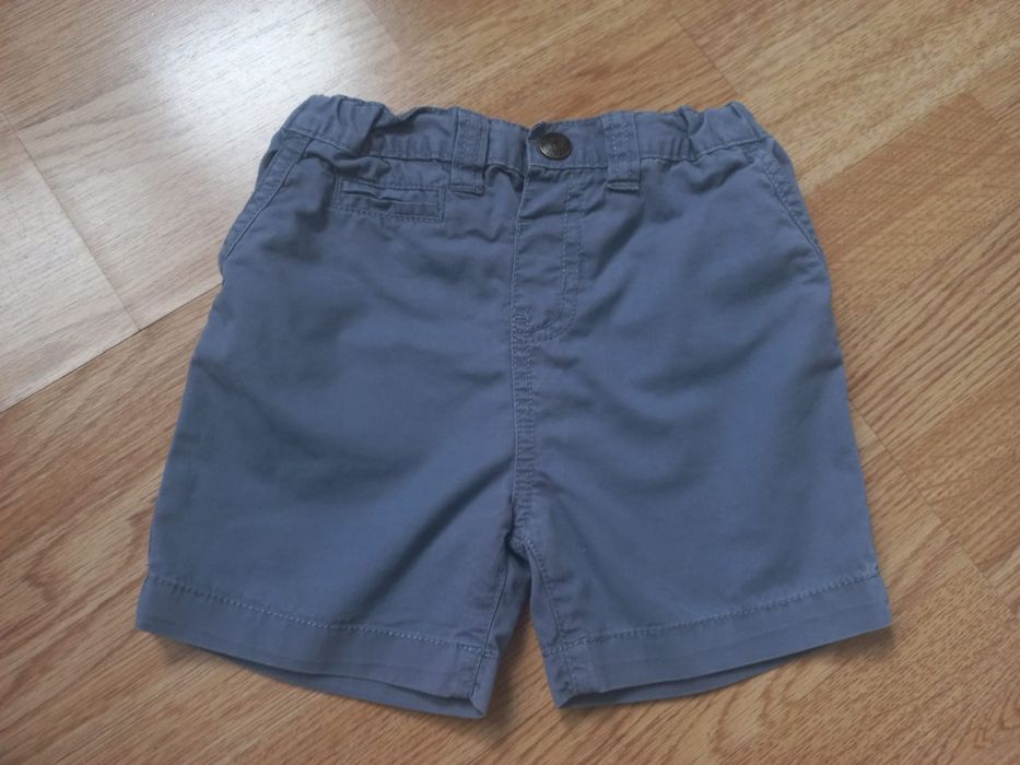 Eleganckie spodenki, szorty chinosy chłopięce 86-92