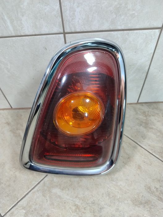Mini Cooper r56 r57 lampa prawa tył chrom 06-12 wkład Europa kompletna