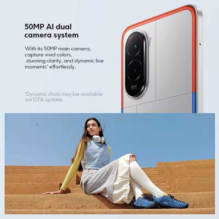 Смартфон Xiaomi Poco M7 NFC (6/128, 8/256 Гб, Global + блок живлення)