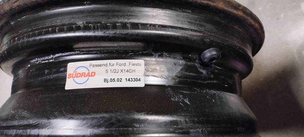 Felgi stalowe 51/2JX14CH ET43,5 Ford Fiesta