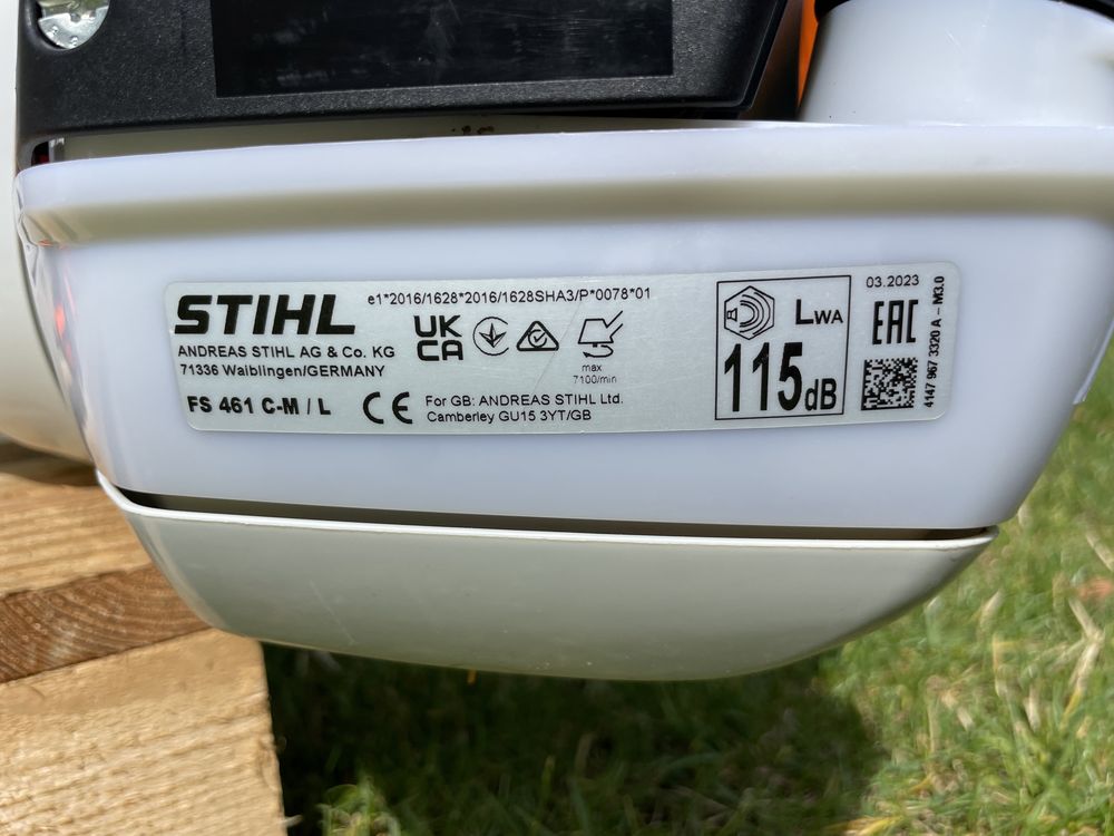 STIHL FS 461 C profesjonalna kosa spalinowa, duży zestaw, jak NOWA