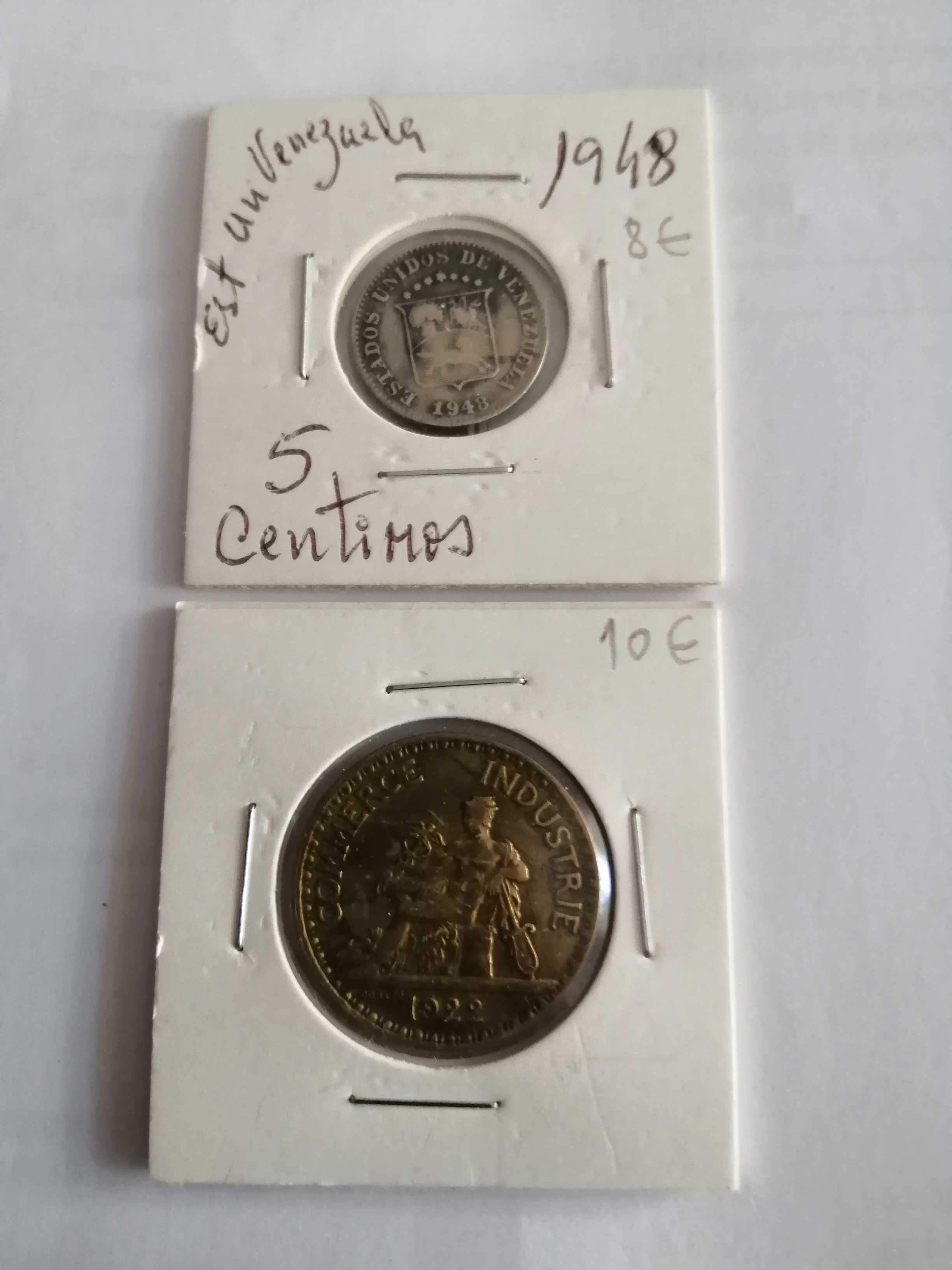 2 moedas 1922 e 1948