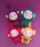 Amigurumis 15 cm Teletubbies