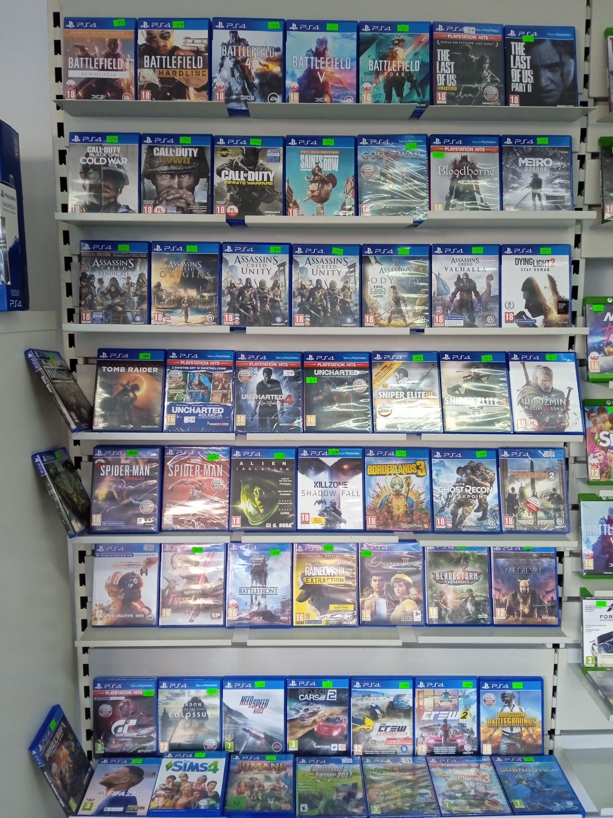 Gry na PS 4 -duży wybór
