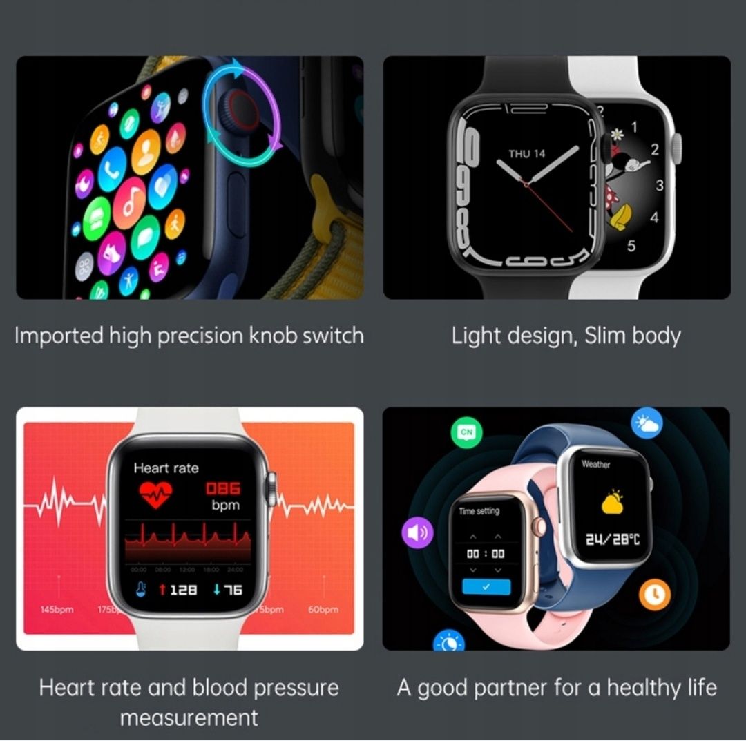 Smartwatch X7 Biały