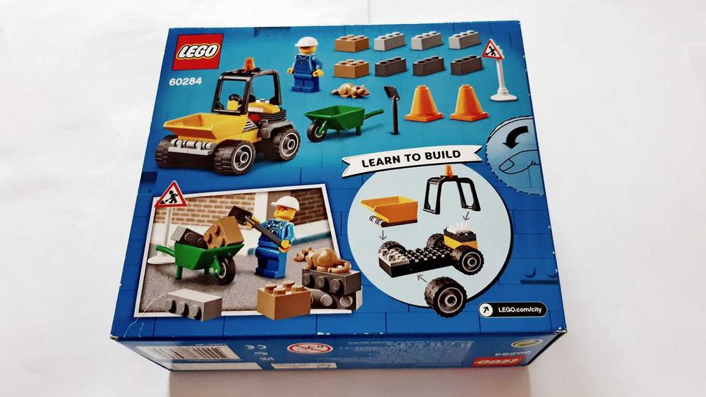 Lego City Construction 60284 Roadwork Truck selado