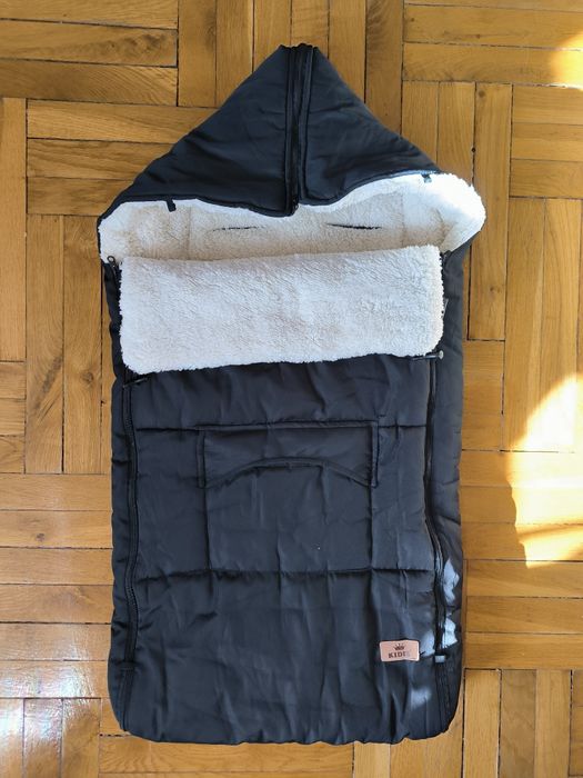 Nowy śpiworek dziecięcy do wozka do fotelika na sanki